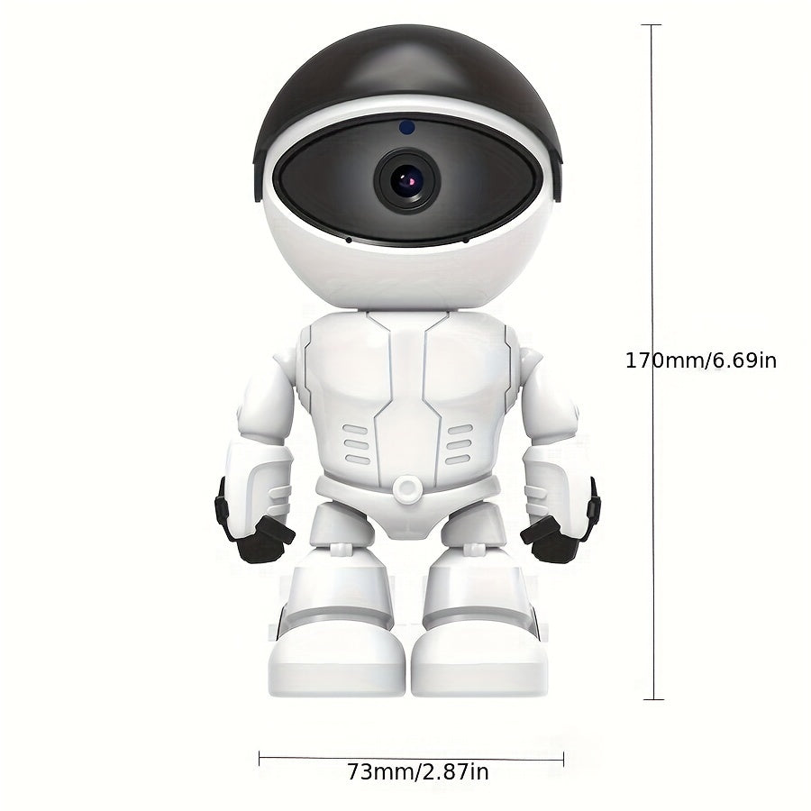 Indoor WiFi Dome Security Camera with Night Vision Auto Tracking and Mobile Remote Control