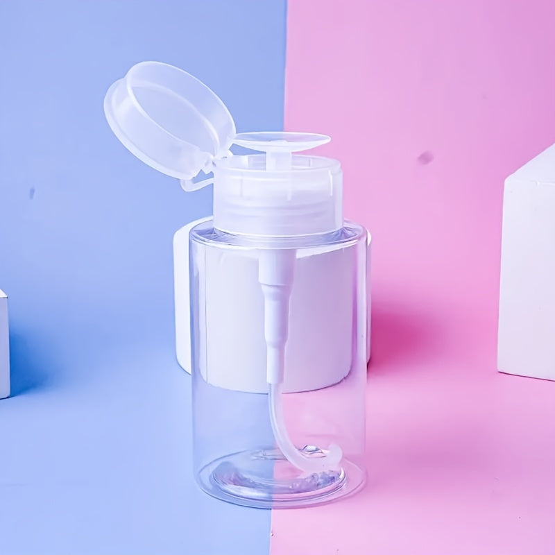 Liquid Pump Dispenser Bottle for Makeup Remover and Cosmetic Organization