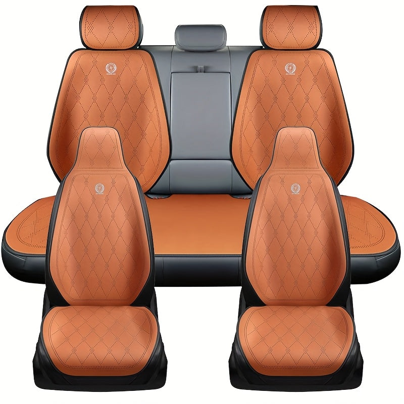 Универсальные дышащие нескользящие чехлы для автомобильных сидений для всех сезонов