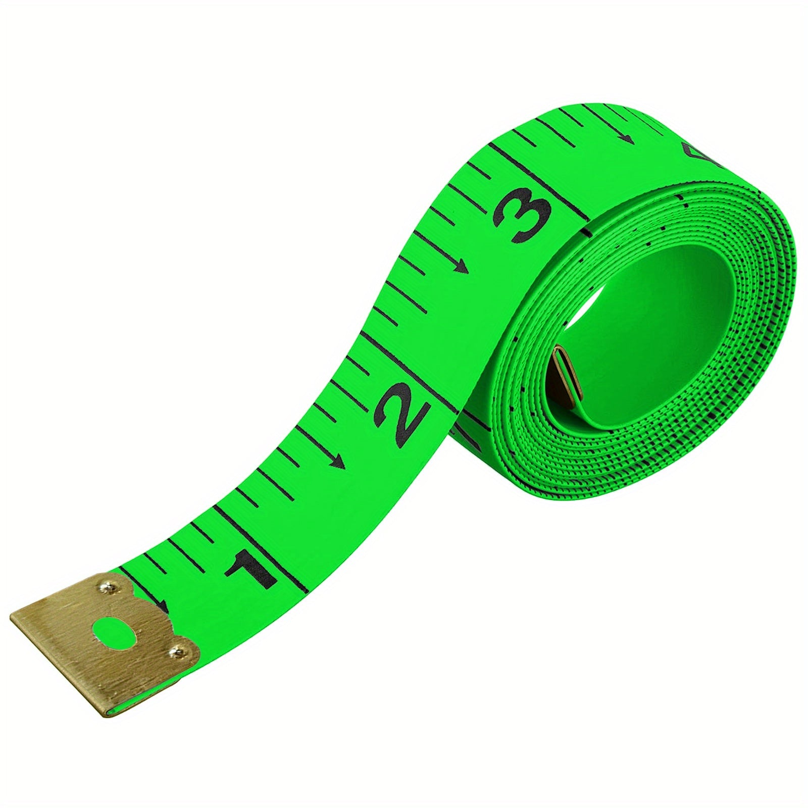 Uniseks tana o'lchash lentasi 60 dyuym Avtomatik tortib olinadigan bel o'lchash asbobi