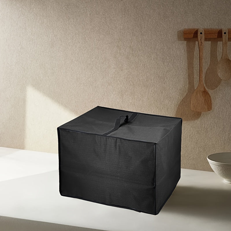 Mikroto'lqinli pechlar va tost pechlari uchun mustahkam chang qopqog'i, suv o'tkazmaydigan va chang o'tkazmaydigan oshxona jihozlarini himoya qiluvchi, tozalash oson bo'lgan elektrsiz saqlash yechimi