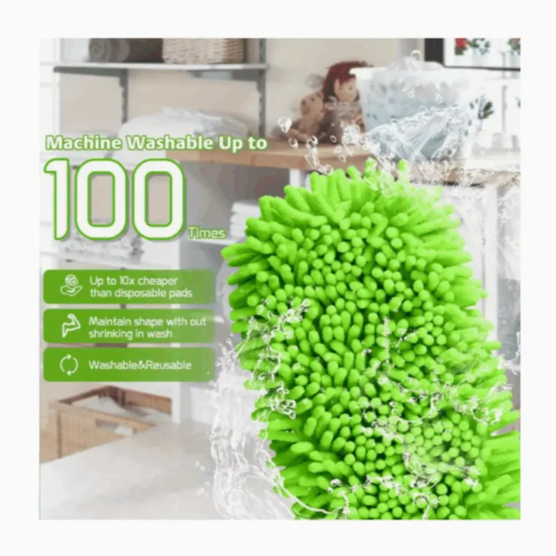 Microfiber Mop Pads Reusable Washable for Swiffer Sweeper, Super Absorbent