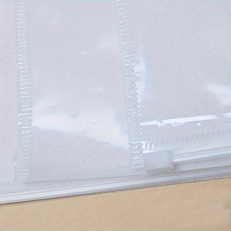 Paquete de 3 bolsas de polvo para ropa no tejida con cremallera para vestidos y trajes