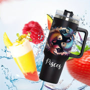 Stainless Steel Travel Mug Constellation Tumbler Vacuum Insulated Cup for Gifts