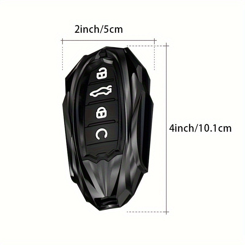 Car Key Case Cover for SUVs Premium Leather Fits Tailored for Multiple Models