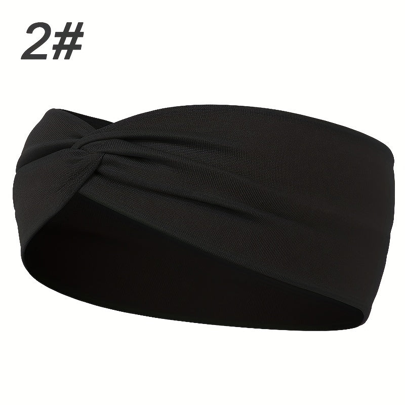 Ayollar uchun bir rangli burmalangan soch to'rva elastik terlash bantlari