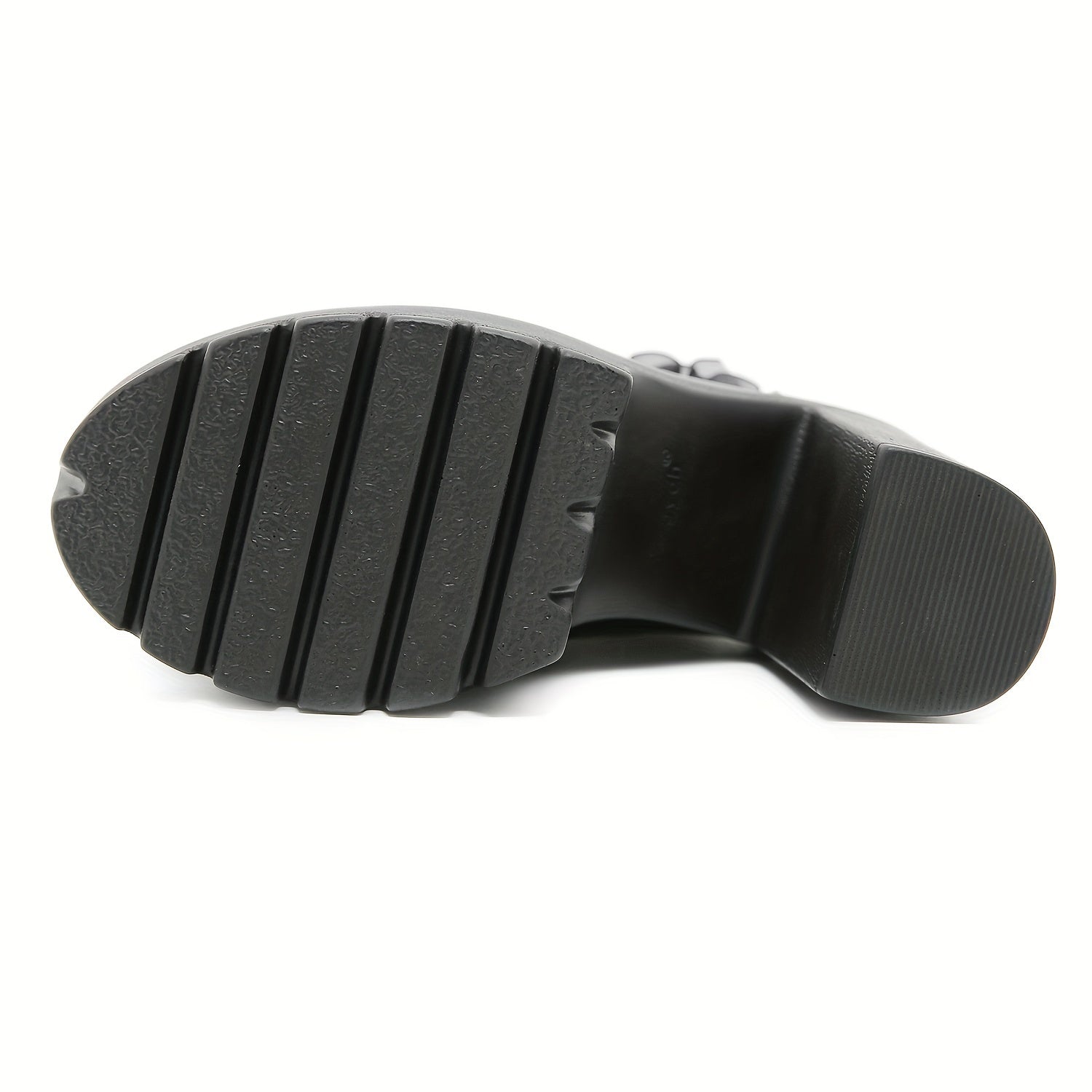 Women's Gothic Lace Patchwork High Heel Ankle Boots All-Season PU Chunky Platform