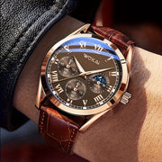 Men's Vintage Light Luxury Watch Simple Elegant Gift for Birthdays