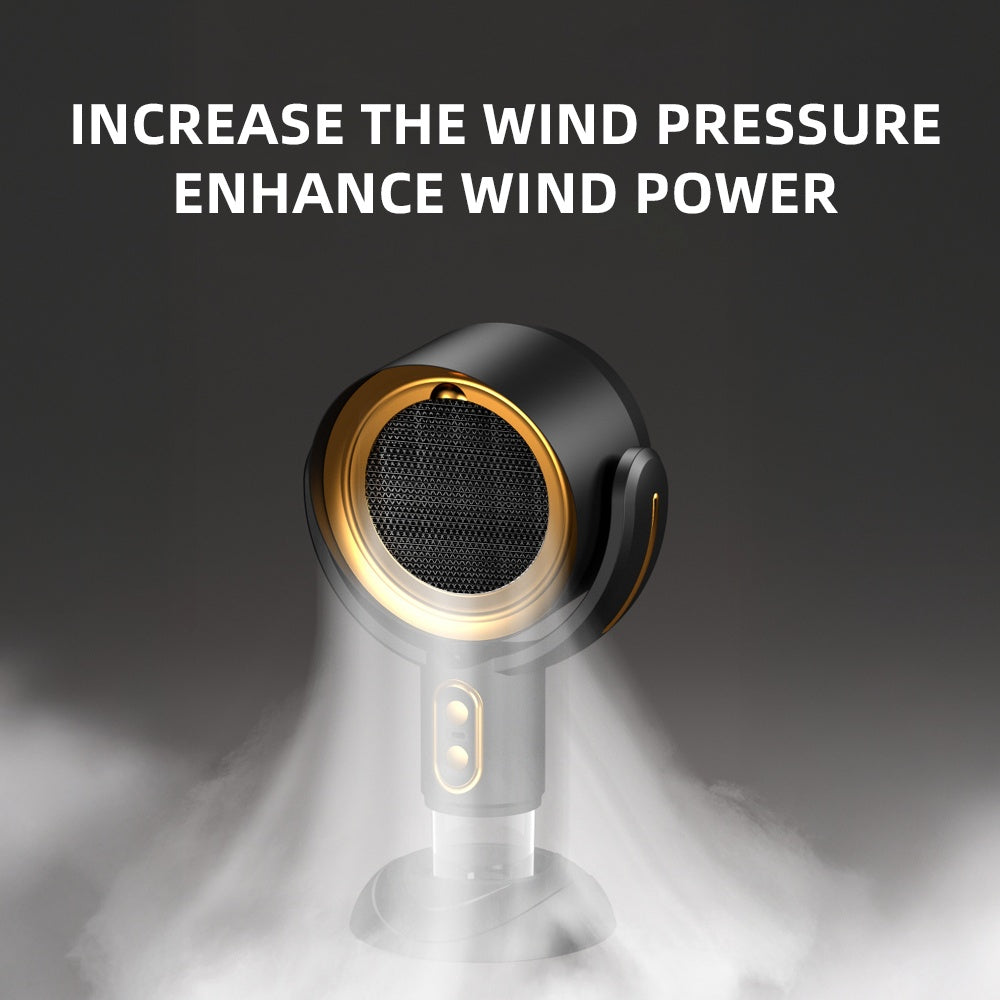 Campana de escritorio recargable por USB con gran potencia de succión para aceite y humo, fácil de limpiar, que ahorra espacio para cocinar en casa, batería de litio