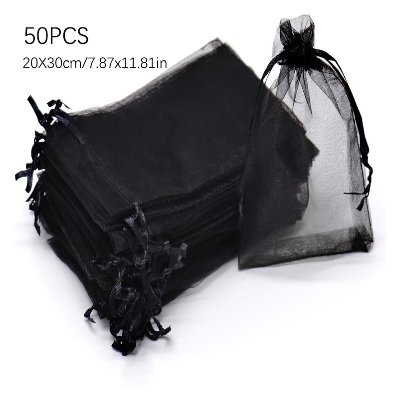 20x30cm Garden Netting Bags for Pest Control Protecting Fruits from Birds and Insects Pack of 50 or 100