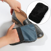 Plush Shoe Polishing Glove Set with Soft Faux Wool and Polyester for Shoe Care