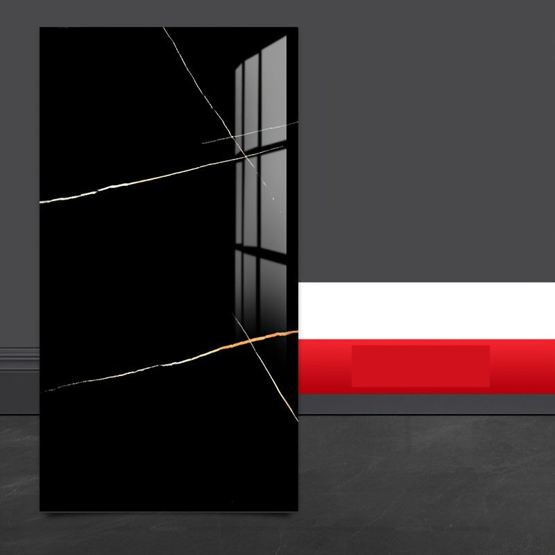 Adhesivos de pared de PVC impermeables, pegatinas autoadhesivas de imitación de azulejos de mármol para cocina y baño