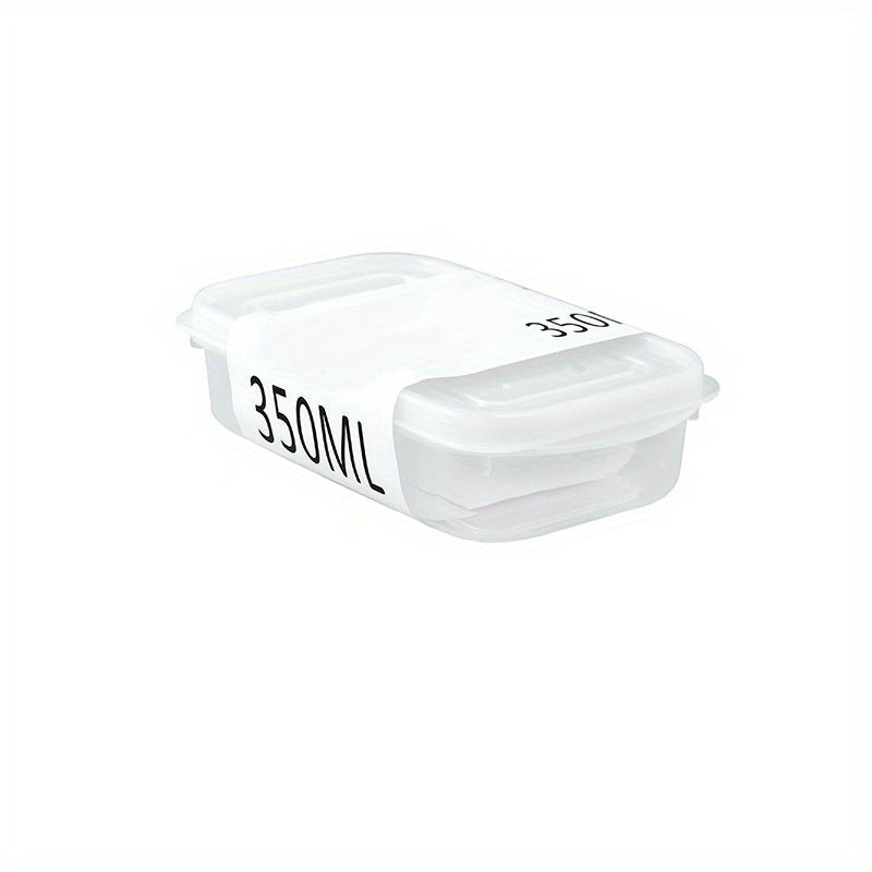 Multi-Size Plastic Food Storage Containers with Soft Lids for Meat Fruits Vegetables