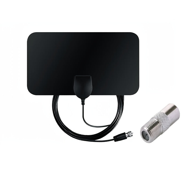 Indoor HD TV Antenna with 50+ Mile Range Signal Booster for 4K and HD Channels