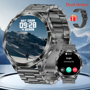 TIZOOP Aqlli Sport Soati, Ikki Kichik, To'liq Sensorli Ekran, Ko'p Sport Rejimlari, Qo'ng'iroq va Matn Xabarlari, Uxlashni Kuzatish, Musiqa Boshqaruvi, Ob-havo Bashorati, Nafis Dizayn, Fitness Kuzatuvchi