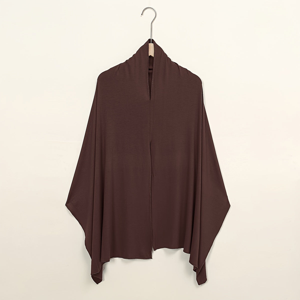 Women's Solid Color Breathable Scarf with Sun Protection and Equal Length Sides