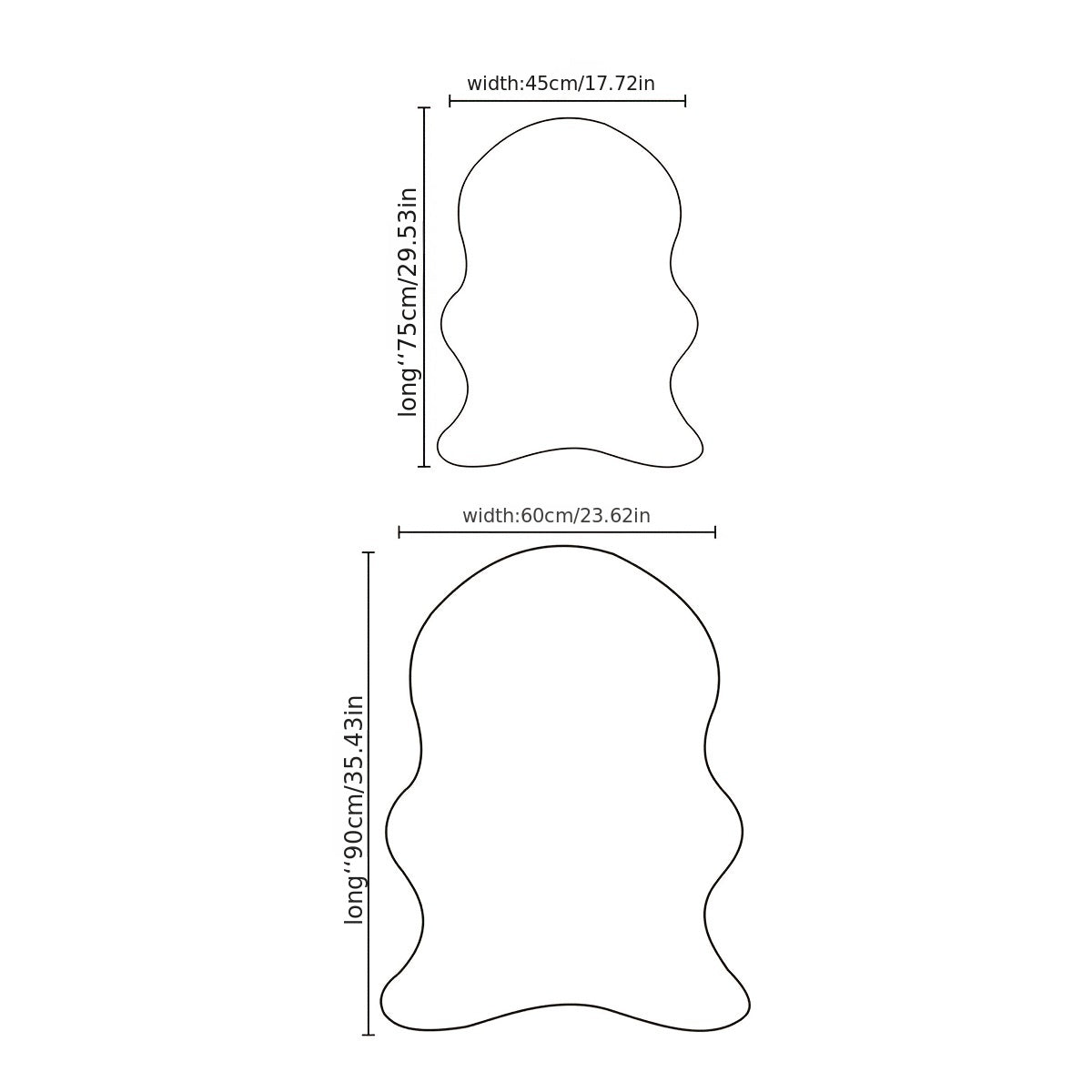 Alfombra de pelo sintético suave y acogedora con estampado de animales para sala de estar, dormitorio y sofá