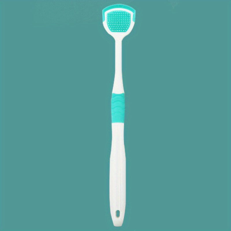 Adult Silicone Tongue Scraper for Bad Breath Relief Oral Care Tool