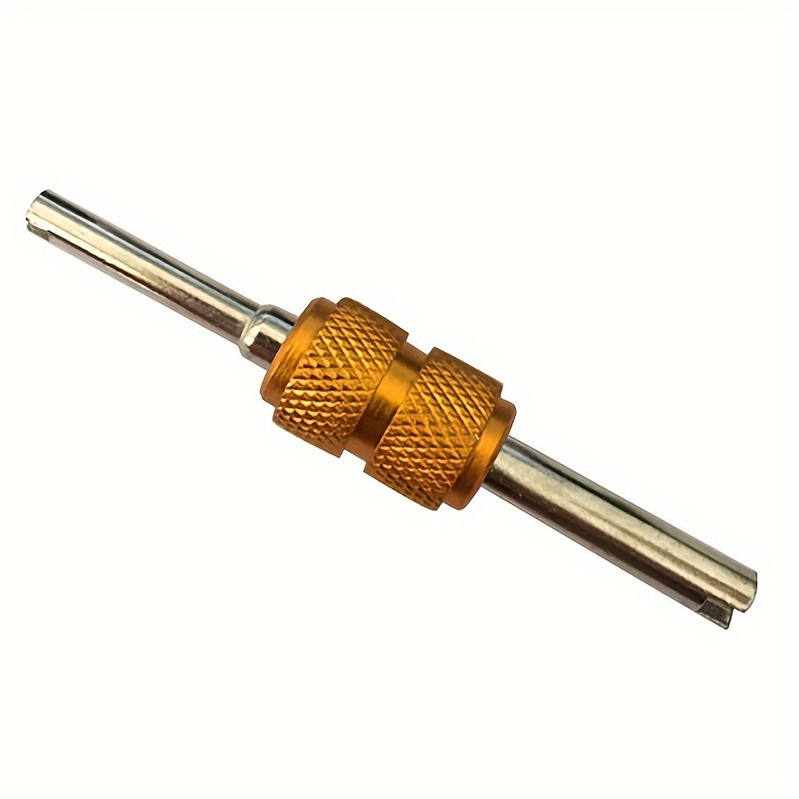 Universal AC R134A xizmat porti klapanining chang qopqog'i, havo konditsioneri klapan yadro olib tashlash va o'rnatish asboblari to'plami 11 dona bilan