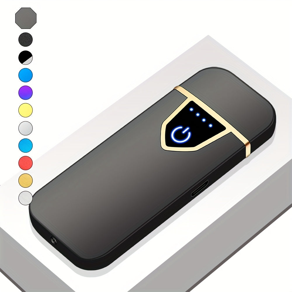 Outdoor Reusable USB Rechargeable Arc Lighter Windproof Igniter