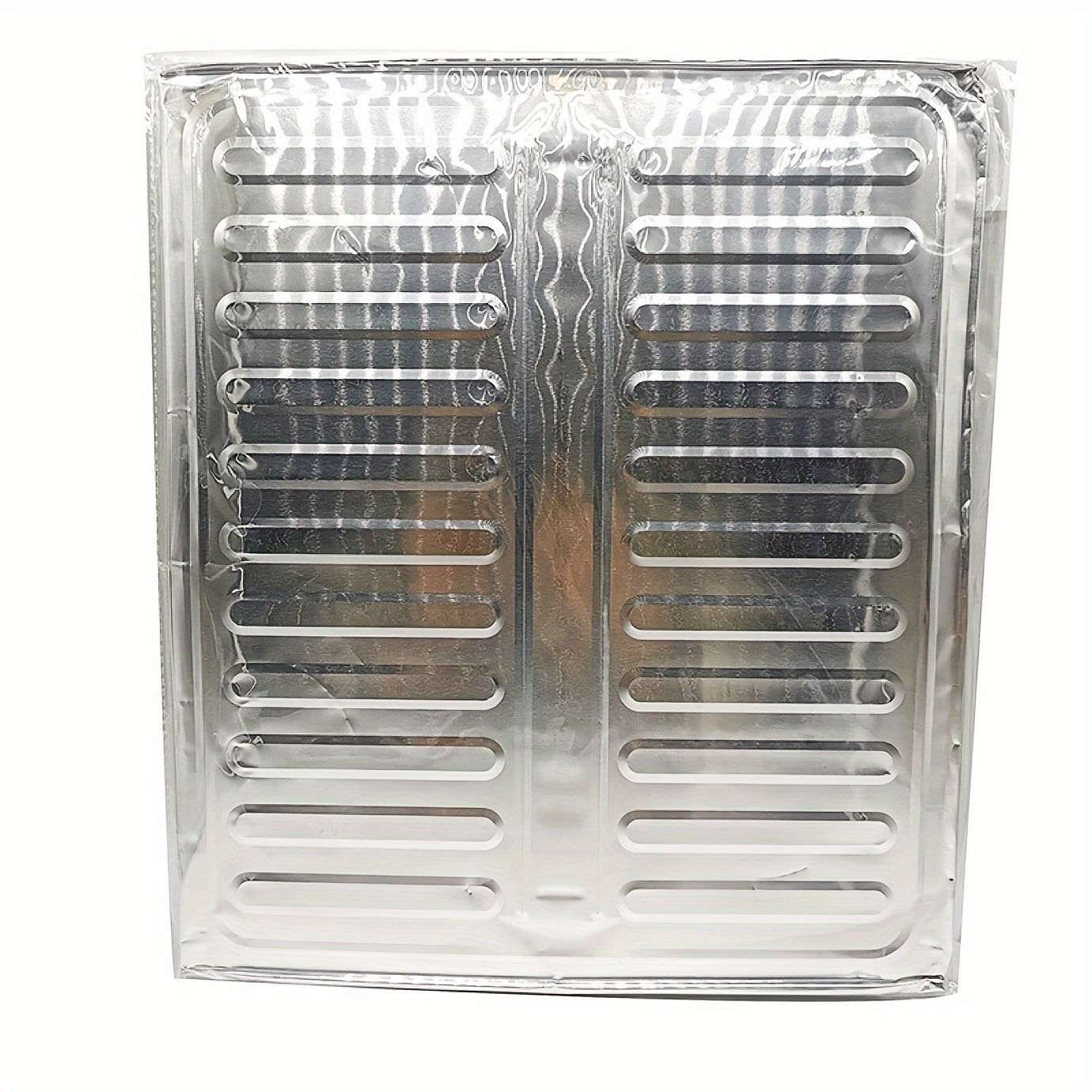 Foldable Aluminum Greaseproof Spacers Set Heat Shield, Easy to Clean, Grease Resistant