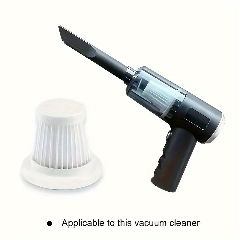 Комплект из 4 моющихся силиконовых HEPA-фильтров для автомобильного пылесоса, замена