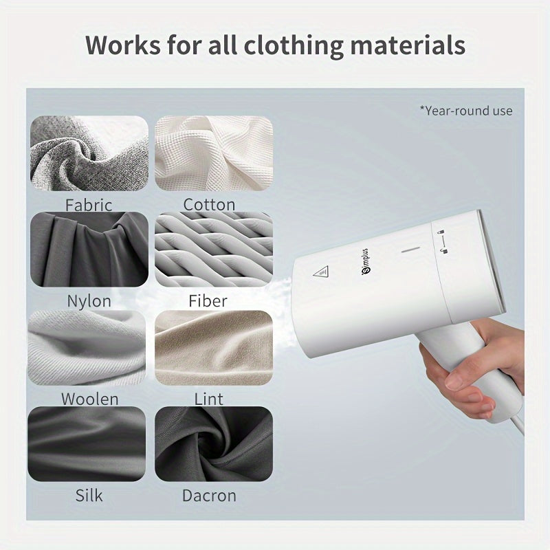 Portativ 1200W kiyimlar uchun bug'lovchi, 22G/Min bug' bilan, zanglamaydigan po'latdan yasalgan plita