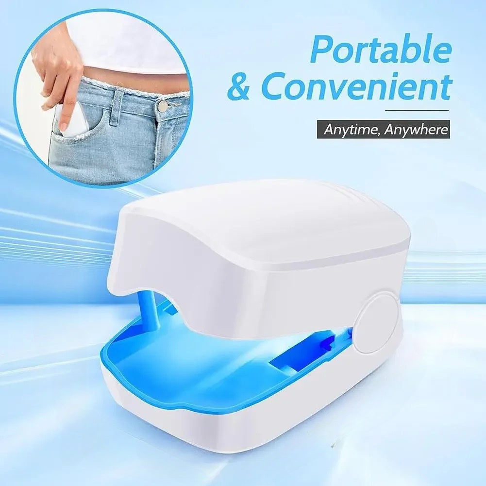 Rechargeable Portable Nail Lamp USB Charging Low Voltage 400mAh Battery for Nail Art Decor