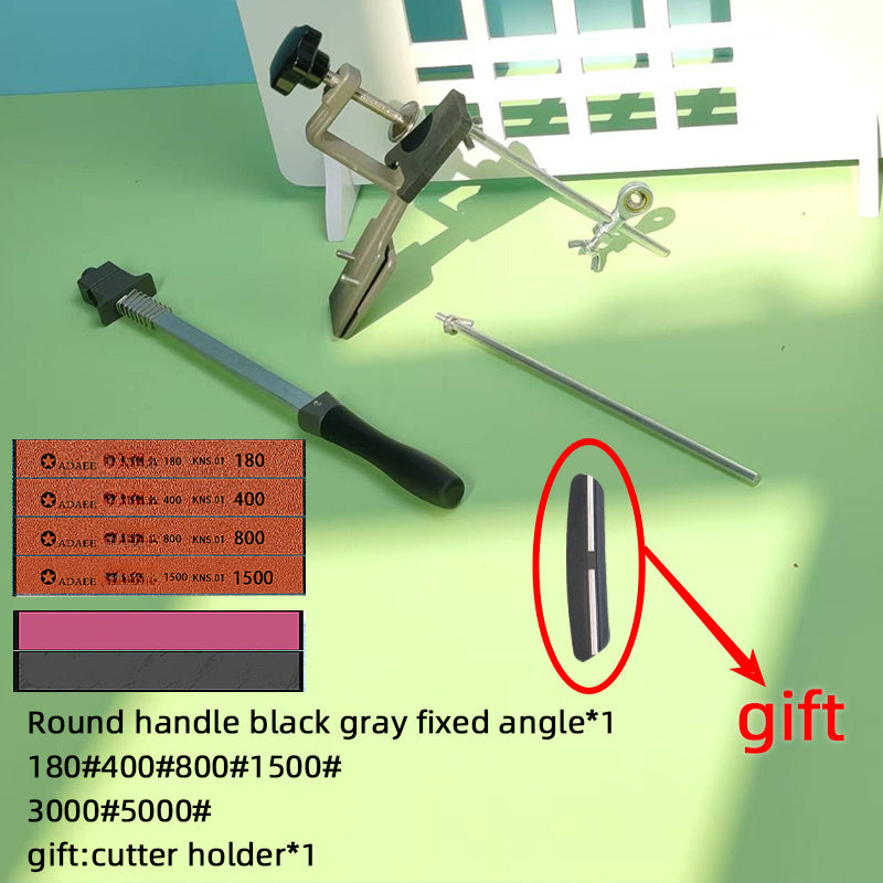 Qozon uchun qo'lda pichoq, qaychi va kesgichlar, qora va kulrang