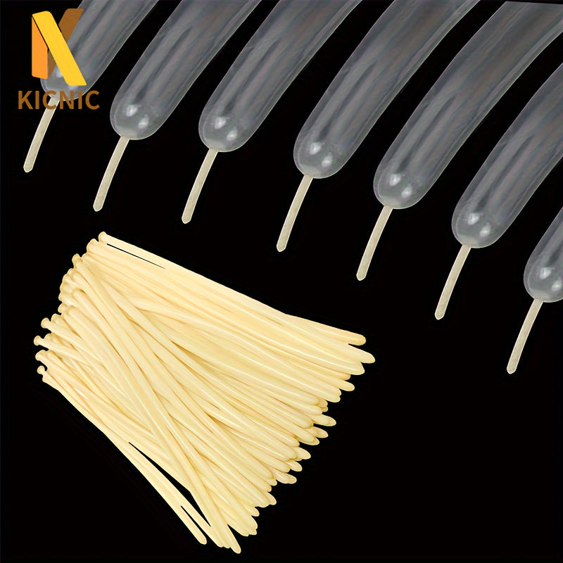 100 Assorted Modeling Balloons for Twisting DIY Animal Decorations for Parties and Events