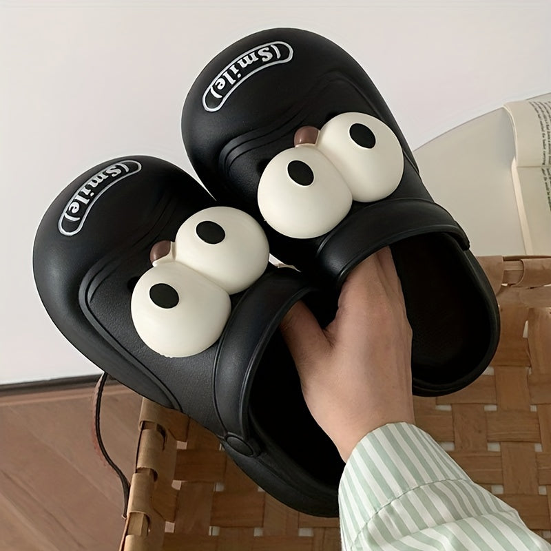 Big-Eyed Cartoon EVA Clogs Lightweight Non-Slip Summer Sandals for Couples