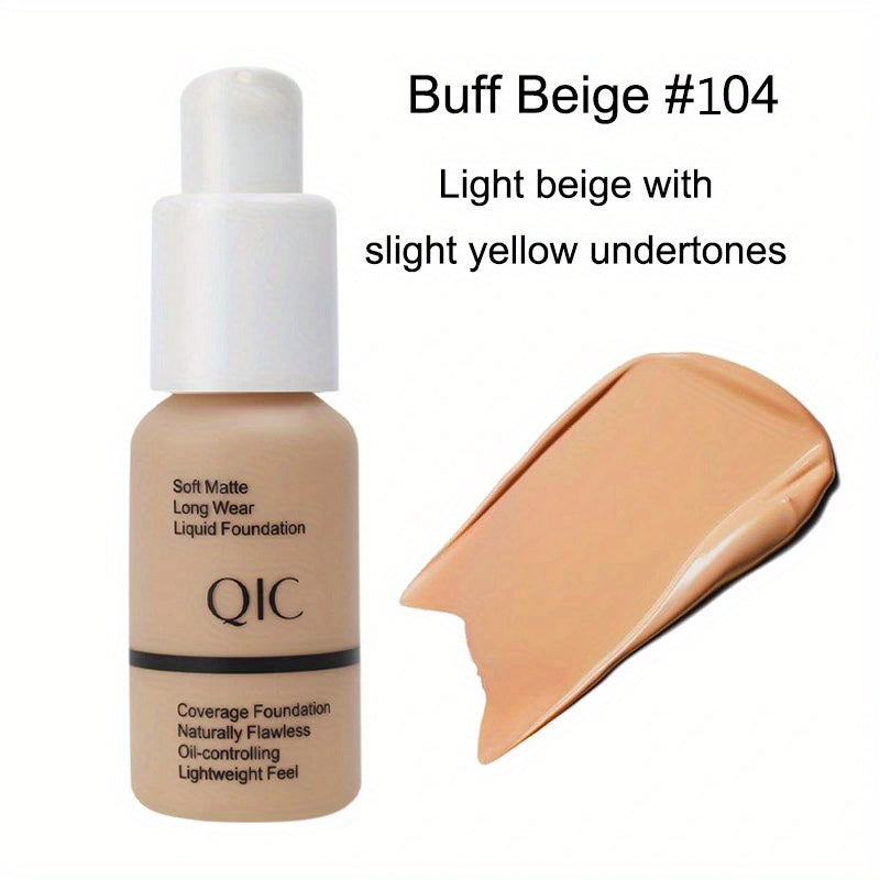 Ayollar suyuqlik asosiy 5 ta rangli nude mat uzun muddatli namlantiruvchi yashirish uchun korektor