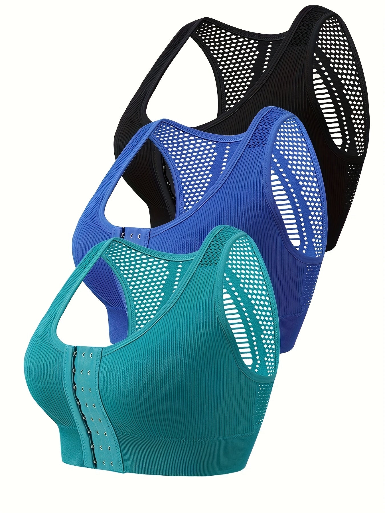 Women's Breathable Seamless Sports Bra Large Size, Lightweight, No Underwire