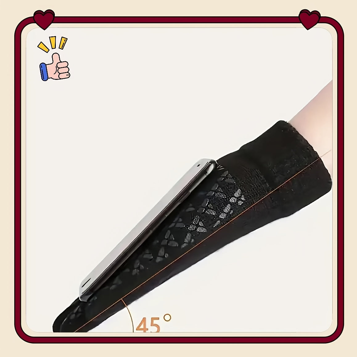 Winter Touchscreen Gloves for Men Women Warm Windproof Anti-Slip Ski Outdoor