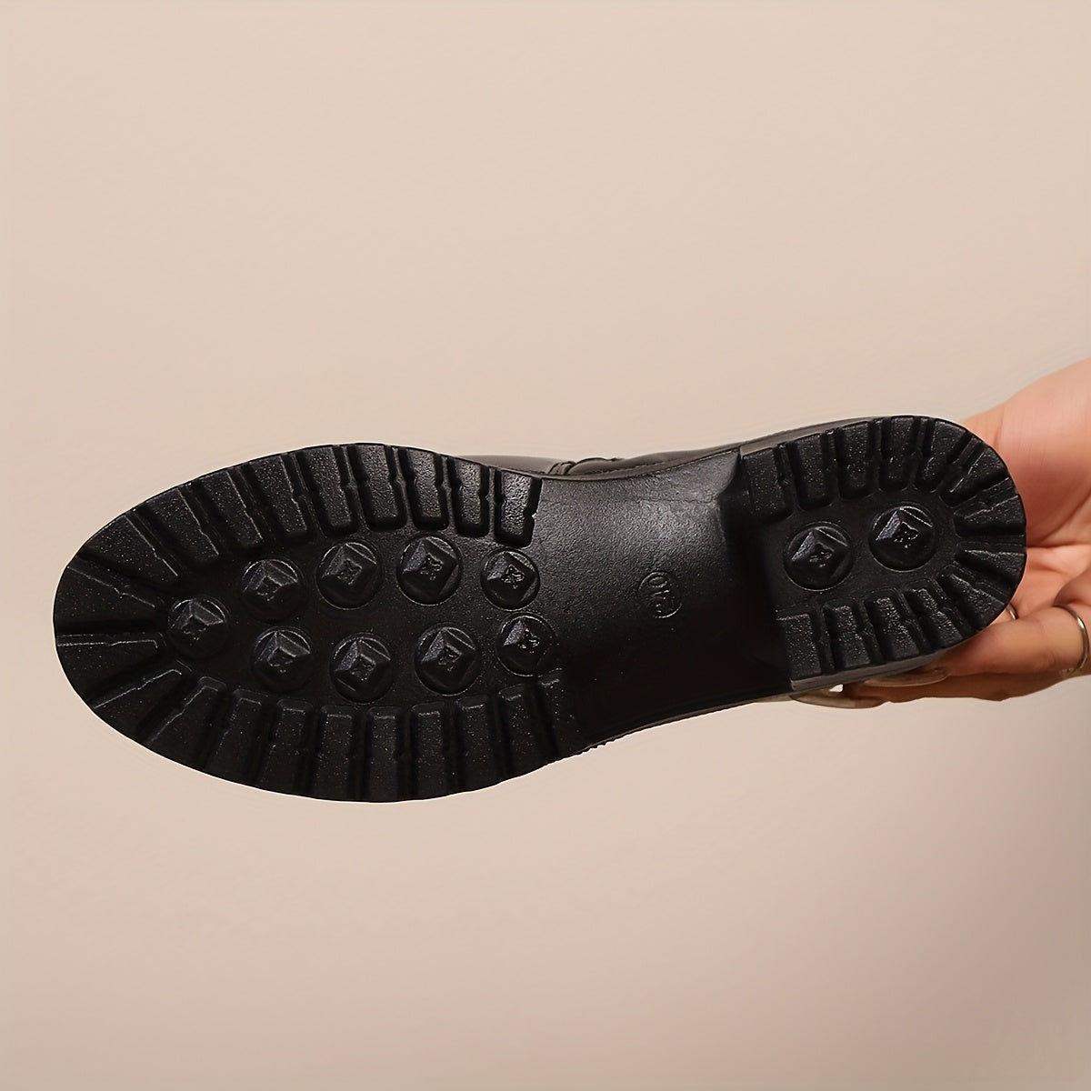 Women's Ankle Riding Boots - Anti-Slip Zipper Casual Footwear