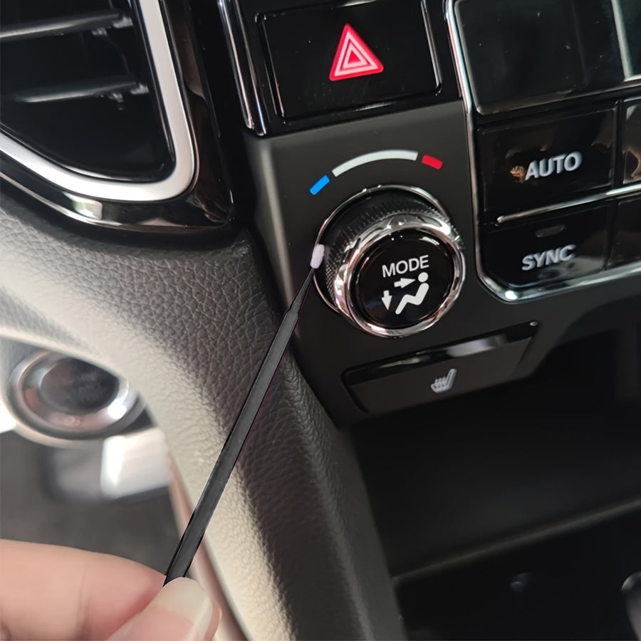 100 Pcs Mini Car Detailing Brushes Soft Bristles for Auto Cleaning