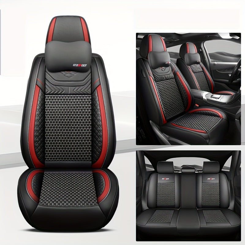 Universal Car Seat Cover Four Seasons Wear-Resistant Full Surround Seat Cushion