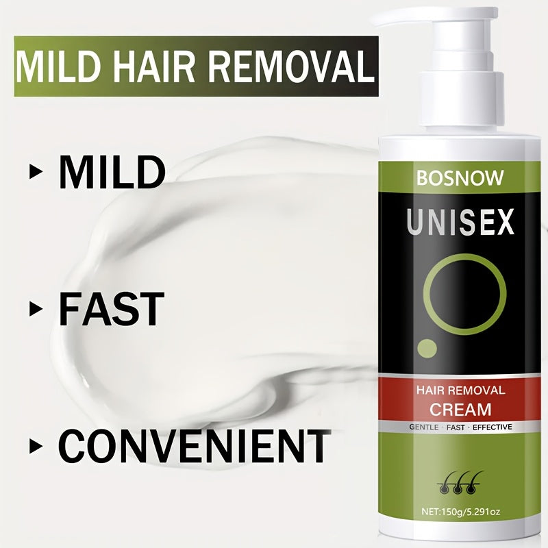 Women's 150g Gentle Painless Hair Removal Cream for Body and Face