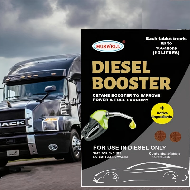 Добавка для дизельного топлива Booster Maximize Power Улучшает цетановое число и топливную эффективность