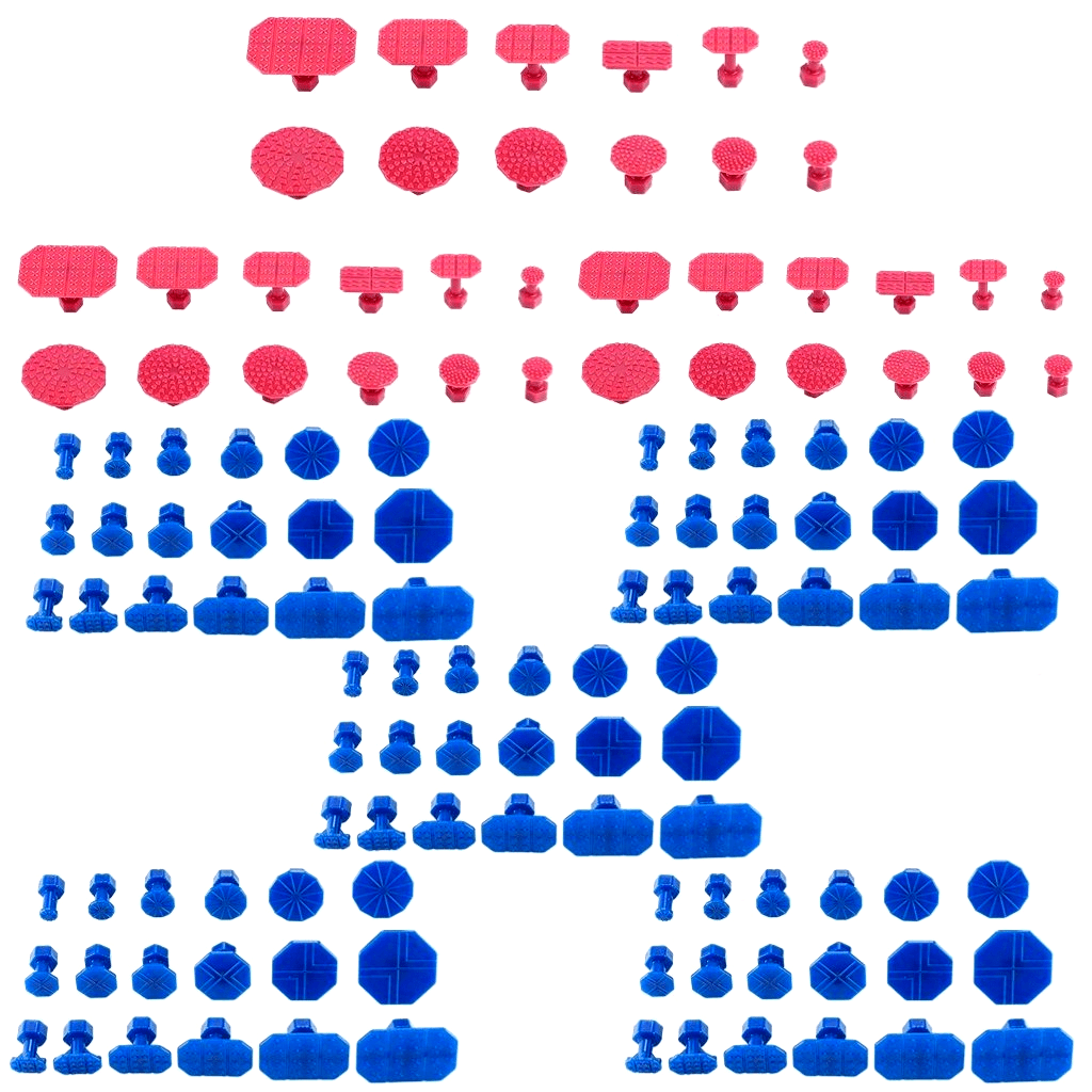 120pcs Car Paintless Dent Repair Glue Pull Tabs Set Body Dent Removal Tools