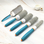5-Piece Professional Hair Styling Comb Set Heat-Resistant Aluminum Brushes for Blow Drying and Detangling