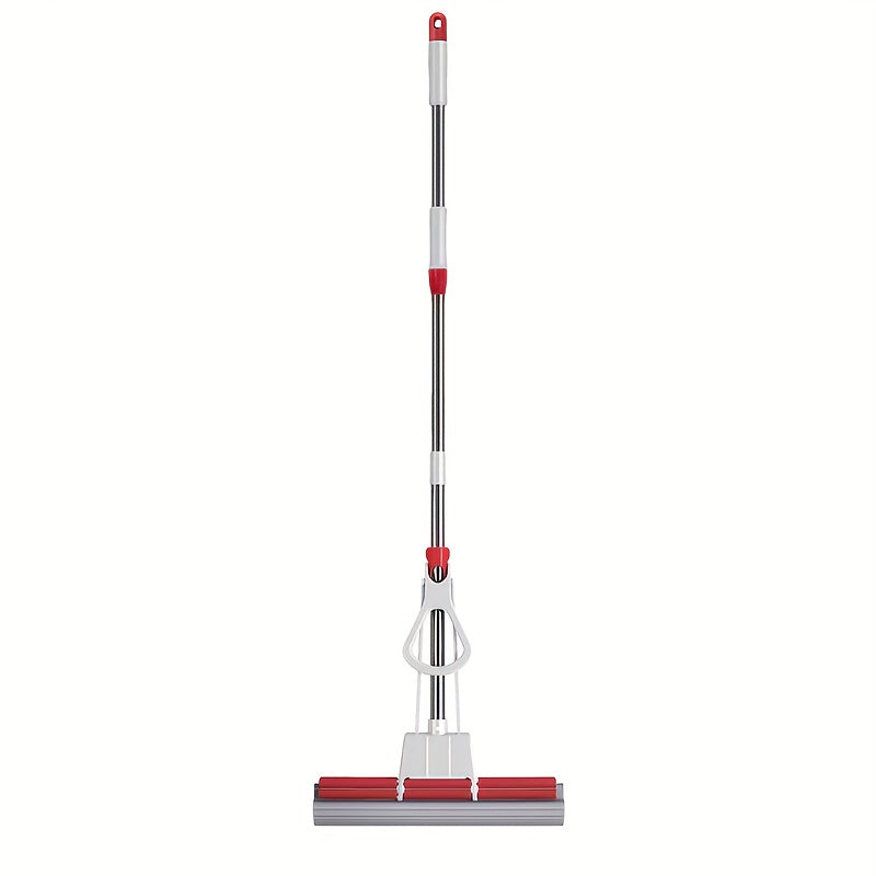 Uy tozalash uchun rezina mop - Qo'l bilan yuvish shart emas! Super singdiruvchi gubka mop 2 mop boshini o'z ichiga oladi.