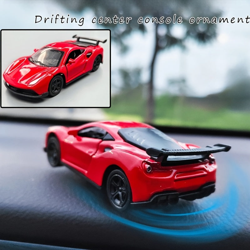 Universal Alloy Drift Car Dashboard Dekoratsiyasi Bardoshli Temir Uslub