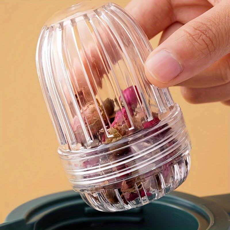 Qayta ishlatiladigan 4 ta Tritan choyni damlab olish uchun choyni damlash uchun to'plam, quruq barglar va o'tlar uchun