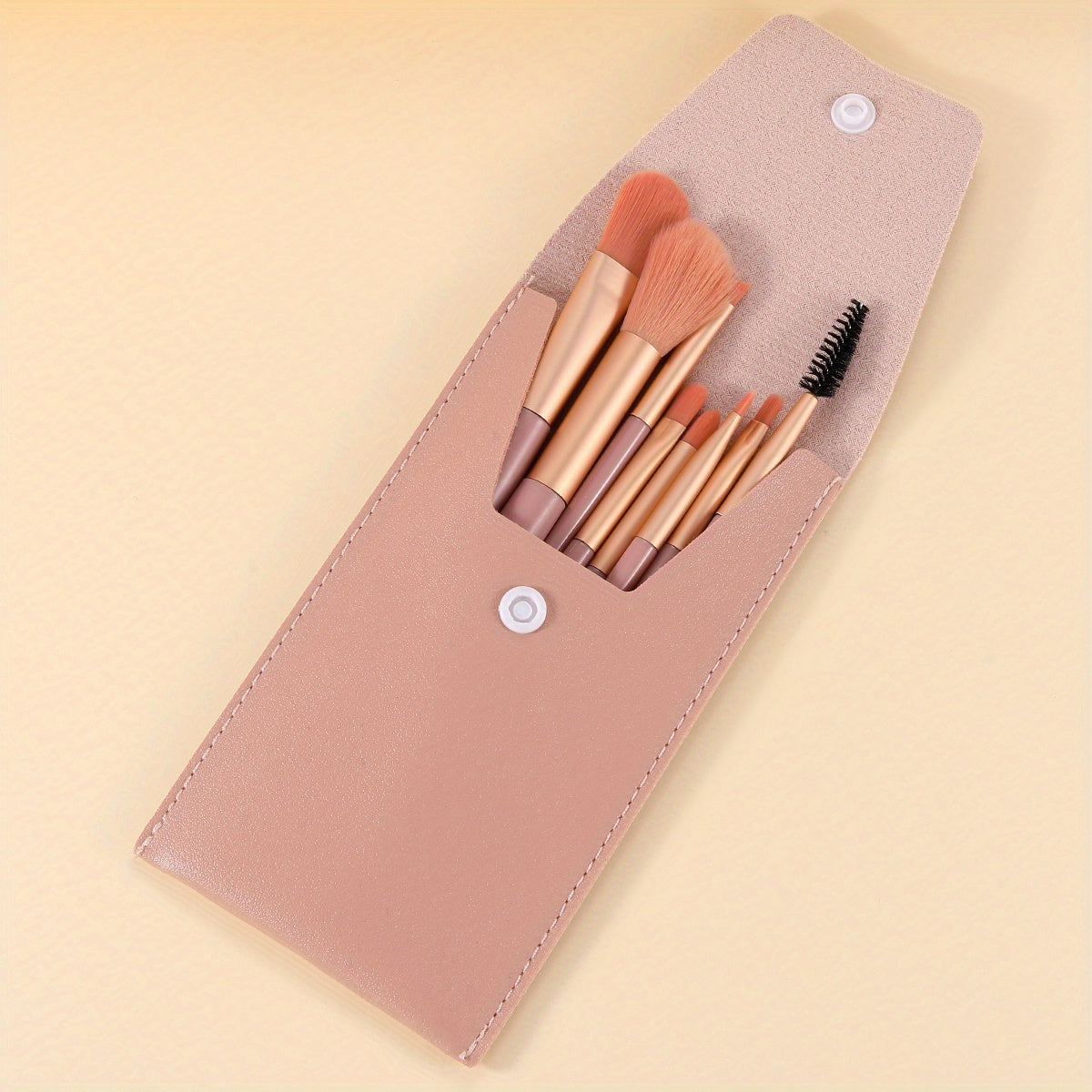 Women Mini Makeup Brush Set with Storage Bag Soft Hair for Face Eyes