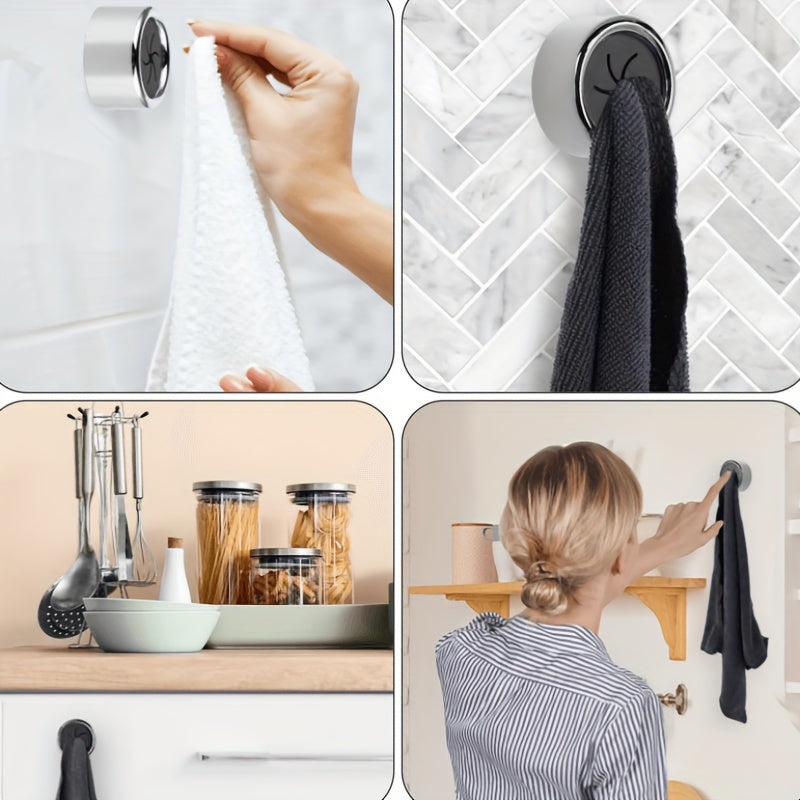 Самоклеящийся держатель для кухонных полотенец для ванной, кухни и дома. Сверление не требуется!