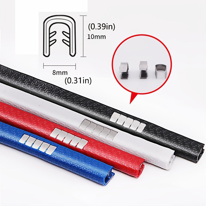 Avtomobil eshigi chetini himoyalash uchun rezina yostiq, to‘qnashuvga qarshi chekka qoplamasi, chekka o‘rnatish