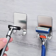 Suv o'tkazmaydigan o'z-o'zidan yopishadigan qiruvchi ushlagichlar - hammom va oshxona tartibi uchun ideal, qiruvchi, sochiq va aksessuarlarni ushlab turishi mumkin.