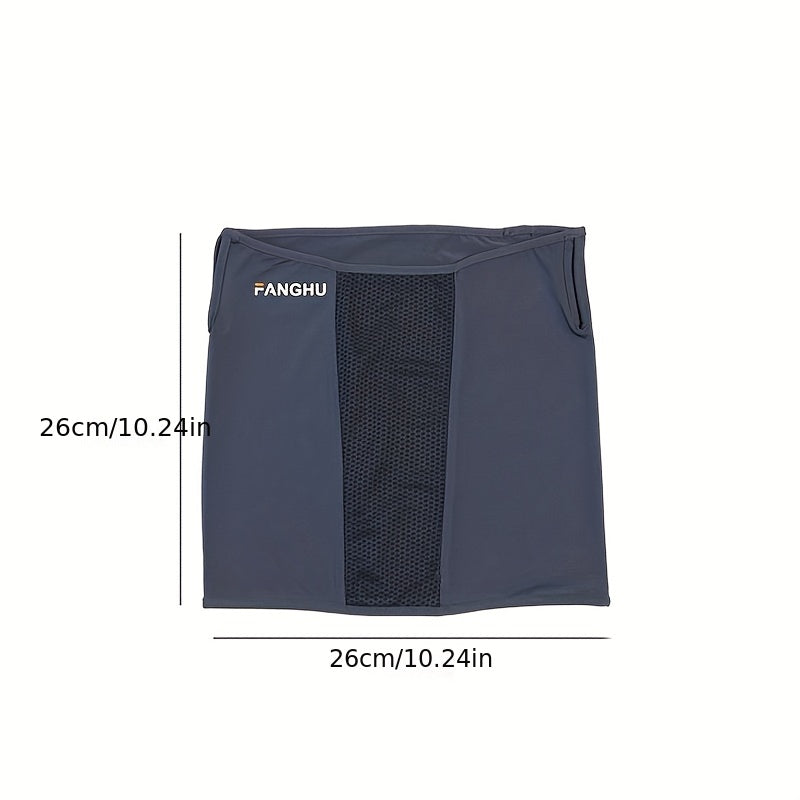 Unisex Breathable Mesh Face Mask with Sunscreen and Anti-UV Lightweight Sports Neck Gaiter