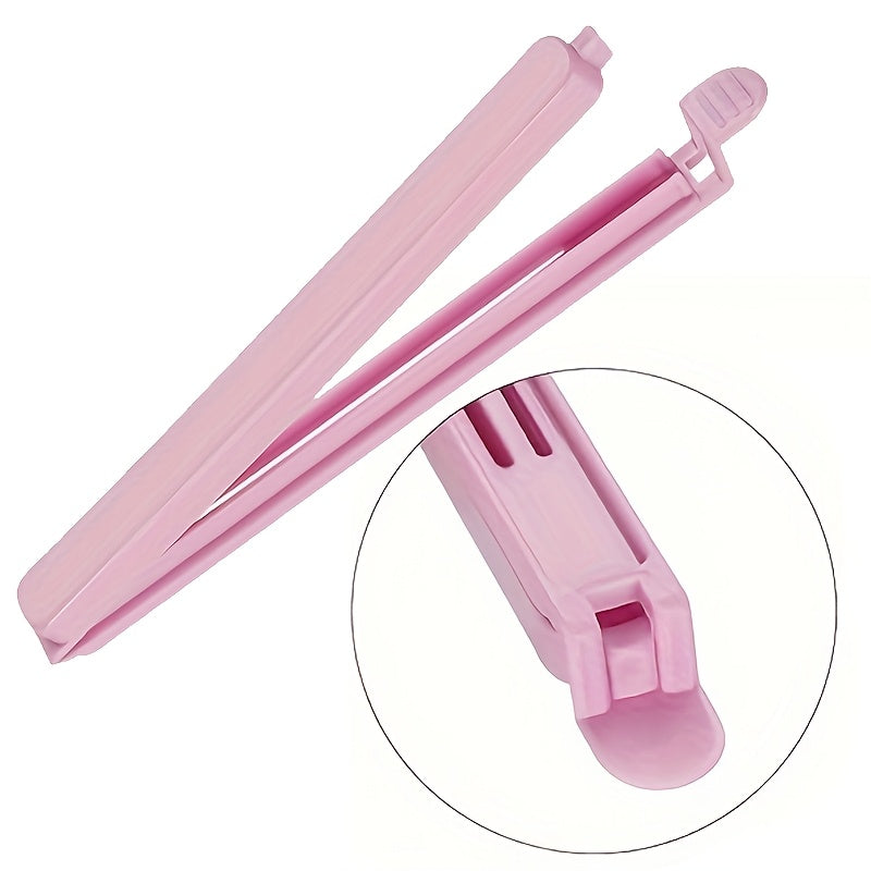 Food Sealing Clips 6.3 Inch 5-Pack Reusable Snack Clips in Random Colors